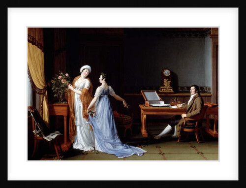 Count de la Foret with his Wife and Daughter, 1804 by Francois Andre Vincent