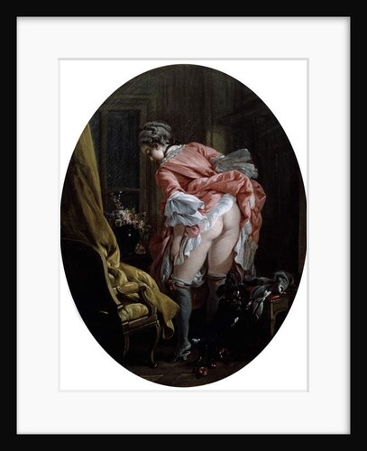 The Raised Skirt, 1742 by Francois Boucher