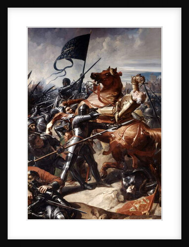 Battle of Castillon, 17th July 1453, 1838 by Charles-Philippe Lariviere