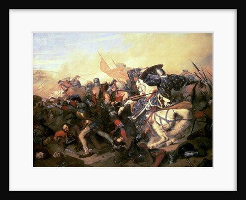 The Battle of Cassel on 23rd August 1328 by Henry Scheffer