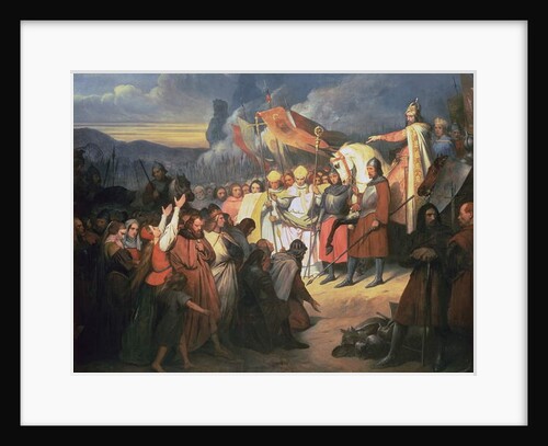 Charlemagne Receiving the submission of Witikind at Paderborn 785 by Ary Scheffer