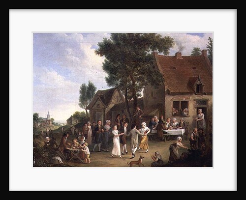 A Village Wedding by Leonard Defrance