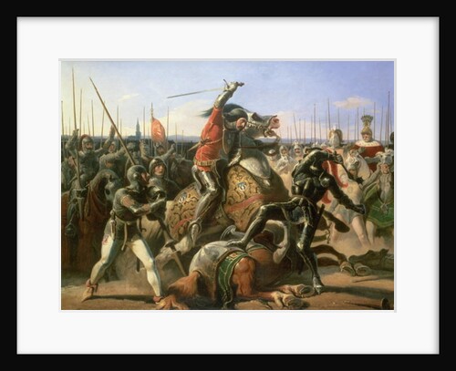 Duke of Friedland at The Charge of Wallenstein 1632, 1839 by Feodor Dietz