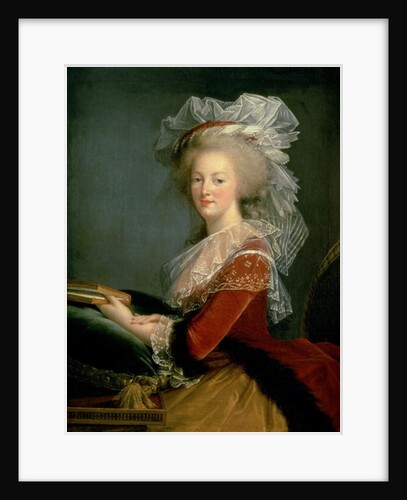 Portrait of Marie Antoinette by Elisabeth Louise Vigee-Lebrun