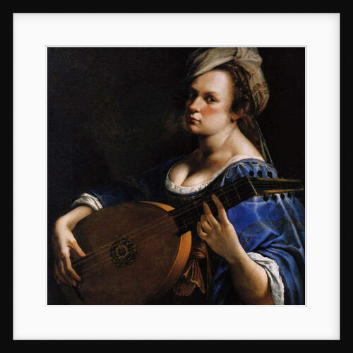 Self-Portrait as a Lute Player, c.1615-18 by Artemisia Gentileschi