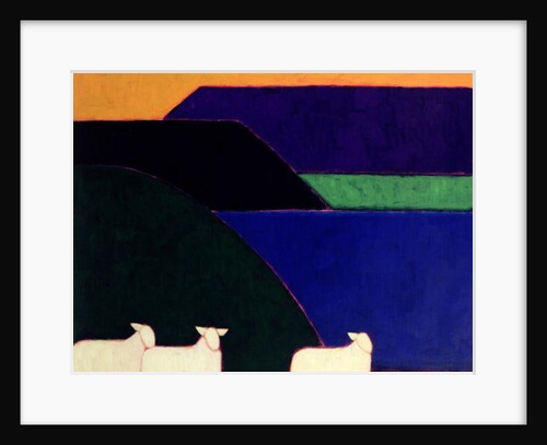 Fjord Snaefellness, 1999 by Eithne Donne