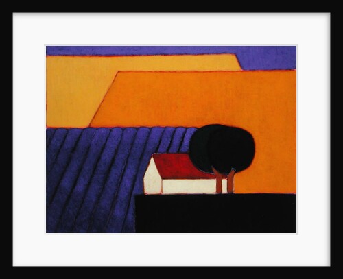 Lavender Field, Provence, 2004 by Eithne Donne