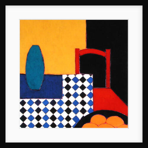 Still life with Red Chair, 2002 by Eithne Donne
