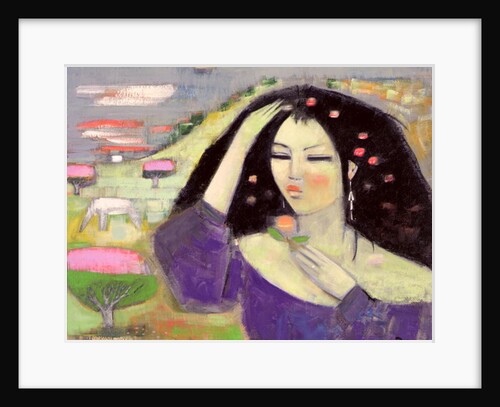 Tomoko Dreaming in English III by Endre Roder