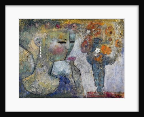 Glass Vase by Endre Roder