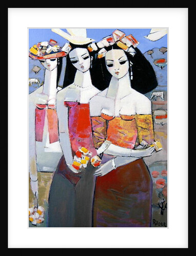 Two White Birds, 2007 by Endre Roder