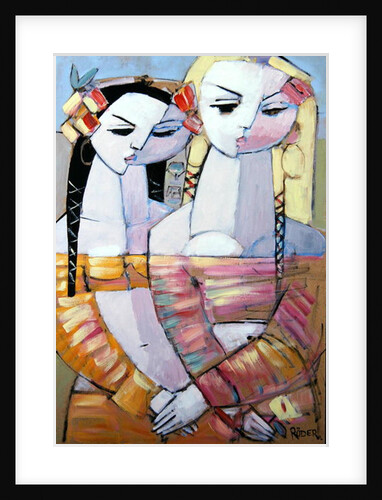 With flowers in their Hair, 2008 by Endre Roder