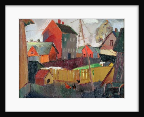 Suburb of Tartu, 1928-30 by Kaarel Liimand