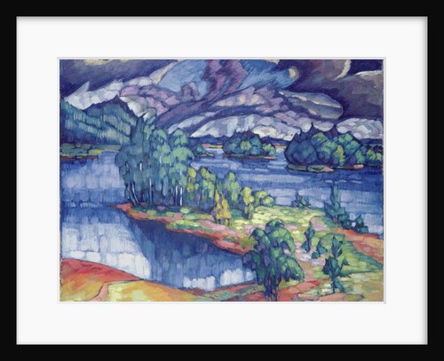 Lake Puhajarv, 1918-21 by Konrad Magi