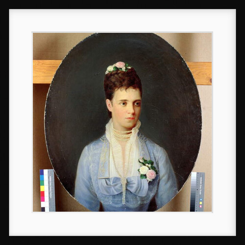 Portrait of the Russian Empress Maria Fyodorovna by Johann Koler