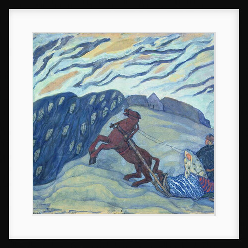 Return Homewards, 1920 by Kristjan Raud