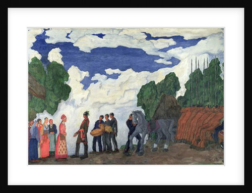 Marriage Proposal of Kalev by Kristjan Raud