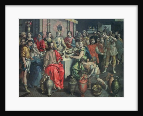 The Marriage at Cana, 1597 by Maarten de Vos