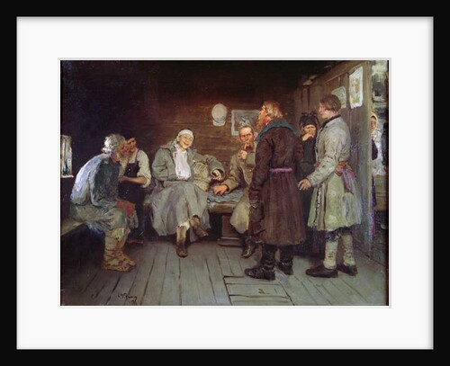 Soldier's Tale, 1877 by Ilya Efimovich Repin