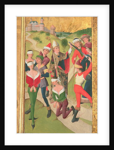 St. Nicholas saving three innocent men from execution by Hermen Rode