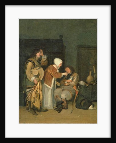 Letter to a Sleeping Soldier by Dutch School