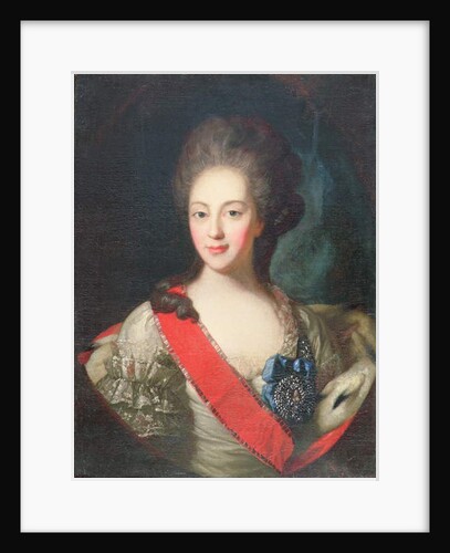 Portrait of Countess Yekaterina Orlova by Fedor Stepanovich Rokotov