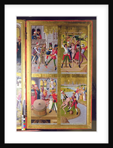 Scenes from the Life of St. Victor by Hermen Rode