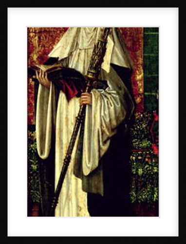 St. Gertrude by Master of the Legend of St. Lucy