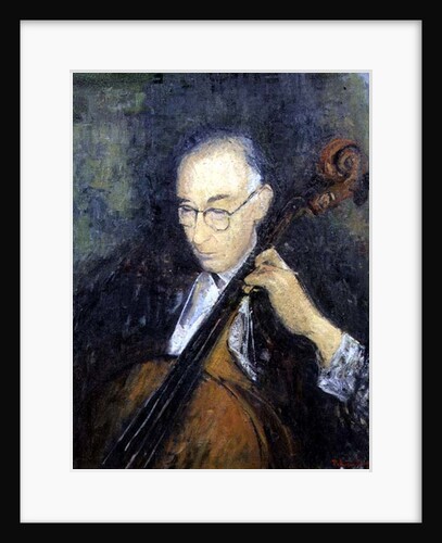 My Cellist, 1996 by Patricia Espir