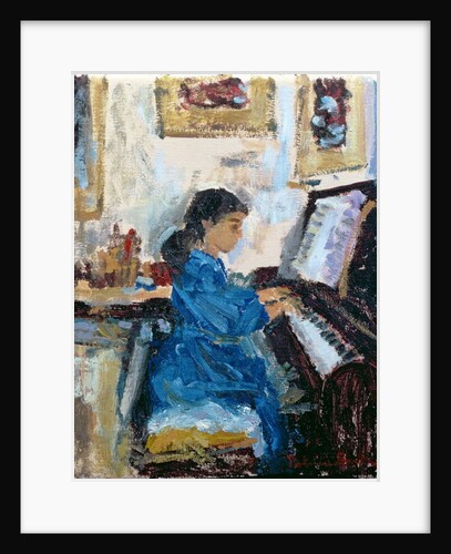 Practising, 1994 by Patricia Espir