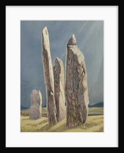 Tall Stones of Callanish, Isle of Lewis, 1986-7 by Evangeline Dickson