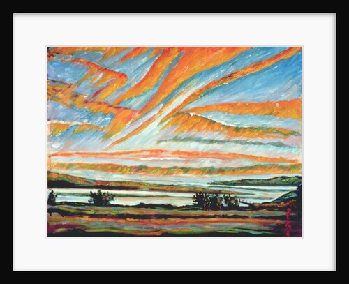 Sunrise, Les Eboulements, Quebec by Patricia Eyre