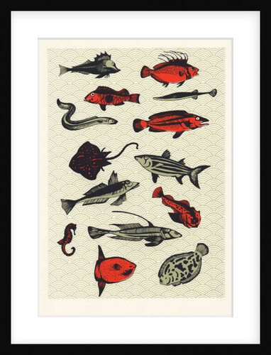 Orange Japanese Fish, 2015 by Eliza Southwood