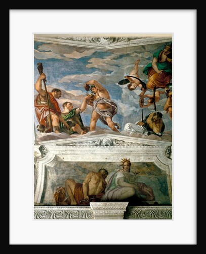 Pluto and Ceres with Bacchus and Icarus, 1560-62 by (1528-88) Veronese