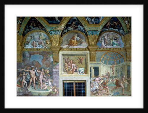 Depictions of the Divine Loves, Sala di Psiche, 1525-35 by Giulio Romano