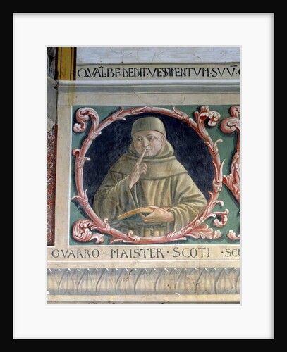 John Duns Scotus 1450 by Benozzo di Lese di Sandro Gozzoli
