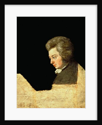 Portrait of Wolfgang Amadeus Mozart at the Piano, 1789 by Joseph Lange