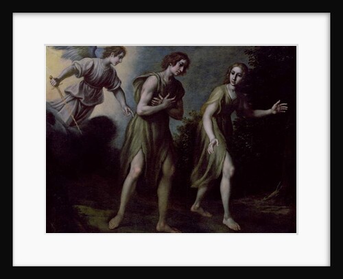 The Expulsion of Adam and Eve from Paradise by Francesco Curradi