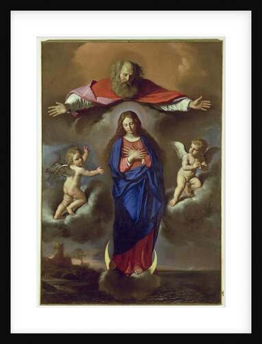 The Immaculate Conception by Guercino (1591-1666)
