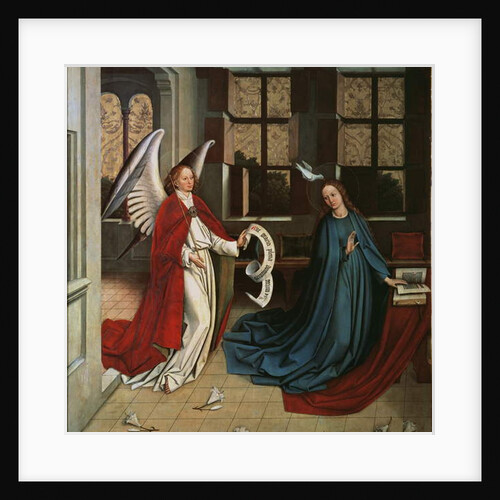 The Annunciation, 1458 by Hans Multscher