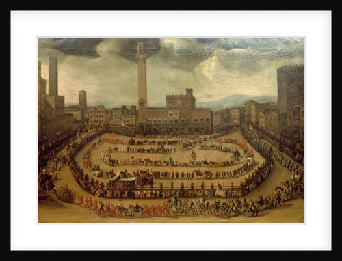 Parade of the Contrade, Siena by Vincenzo Rustici