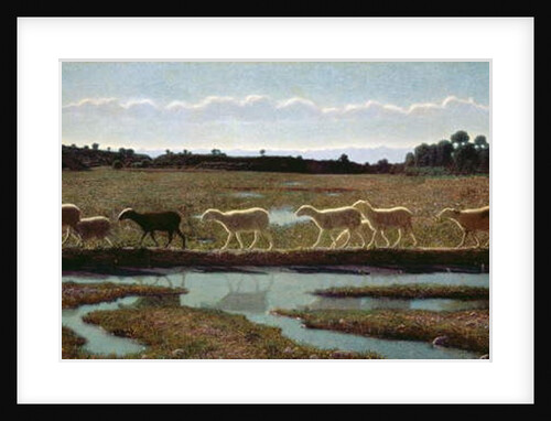 The Mirror of Life: That which the First One does, the Others follow, 1895-98 by Giuseppe Pellizza da Volpedo