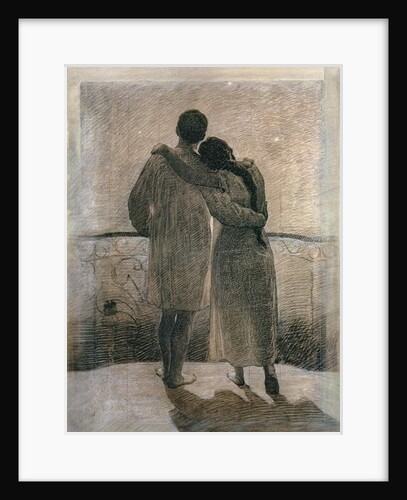 Young Couple by Angelo Morbelli