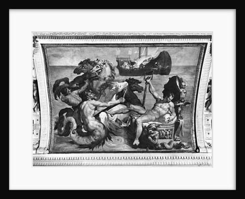 Neptune and Ulysses' ship, 1554 by Pellegrino Tibaldi