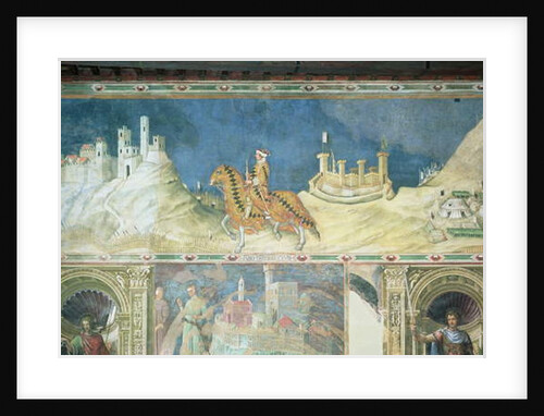 Commemoration of Guidoriccio da Fogliano at the Siege of Montemassi by Simone Martini