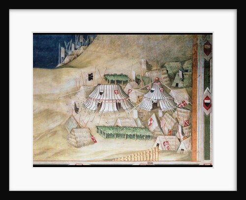 Commemoration of Guidoriccio da Fogliano at the Siege of Montemassi by Simone Martini