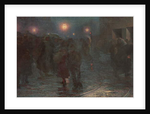 December: The Workers' Dawn, 1897 by Giovanni Sottocornola