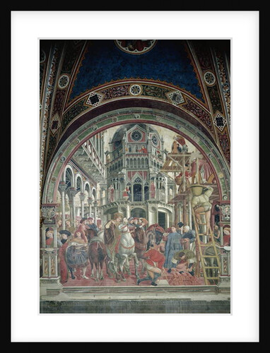 The Extension of the Hospital, c.1442-43 by Domenico di Bartolo