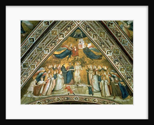 The Mystic Marriage of St. Francis with Holy Poverty by Giotto di Bondone