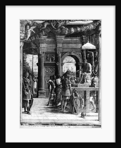 St. James the Great brought before King Herod Agrippa by Andrea Mantegna